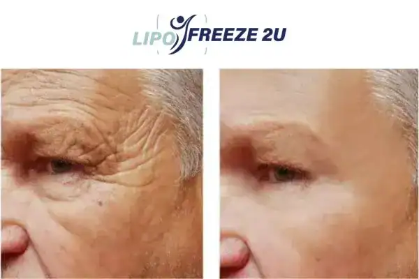 Mens before and after Morpheus 8 Uttoxeter results.