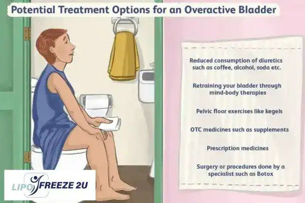 image of woman on toilet because of an overactive bladder Uttoxeter