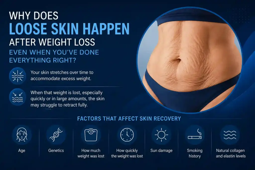 Why Does Loose Skin Happen After Weight Loss Even When You’ve Done Everything Right Uttoxeter?